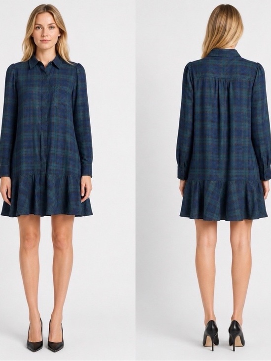 Tuckernuck Dresses & Skirts - Tuckernuck Blackwatch Plaid Callahan Shirt Dress | Women’s XXL